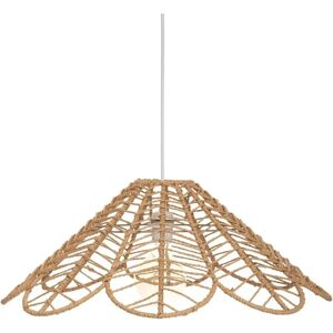 Lámpara colgante beige Folk de Atmosphera - Diámetro 58cm Lámpara colgante beige Folk de Atmosphera - Diámetro 58cm