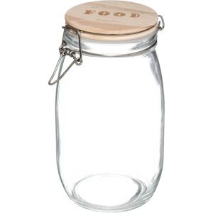 Barattolo di stoccaggio 5FIVE con coperchio in pino - 1,5L Barattolo di stoccaggio 5FIVE con coperchio in pino - 1,5L