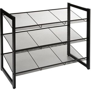 Zapatero Metálico Negro 5FIVE - 9 Pares - Duradero y Fácil de Limpiar - Organizador de Zapatos Zapatero Metálico Negro 5FIVE - 9 Pares - Duradero y Fácil de Limpiar - Organizador de Zapatos