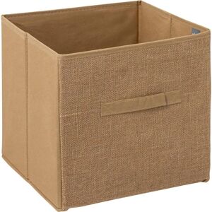 5Five Jutekurv - Foldbar 31x31cm - Holdbar & Stilfuld - Opbevaringskurv 5Five Jutekurv - Foldbar 31x31cm - Holdbar & Stilfuld - Opbevaringskurv