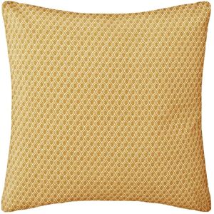 Coussin Atmosphera Otto Moutarde - 38x38 cm - Coton - Carré - Décoration intérieure - Publicité Coussin Atmosphera Otto Moutarde - 38x38 cm - Coton - Carré - Décoration intérieure - Publicité