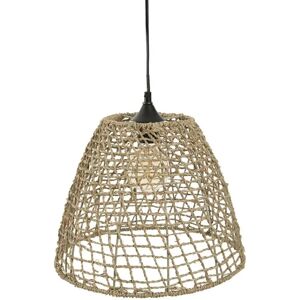Suspension Beige en Rotin Atmosphera D35cm - Design Naturel - Éclairage Polyvalent - Publicité Suspension Beige en Rotin Atmosphera D35cm - Design Naturel - Éclairage Polyvalent - Publicité
