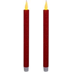Candele Rossa Feeric Lights & Christmas - 2 pezzi - Luci di Natale Candele Rossa Feeric Lights & Christmas - 2 pezzi - Luci di Natale