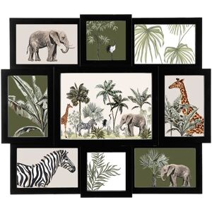 Atmosphera 102544 Cadre photo - Collage noir 9 photos - Publicité Atmosphera 102544 Cadre photo - Collage noir 9 photos - Publicité