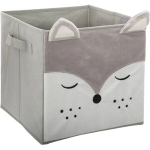 Atmosphera Fox Velvet Storage Basket - Kids Room Organizer Atmosphera Fox Velvet Storage Basket - Kids Room Organizer