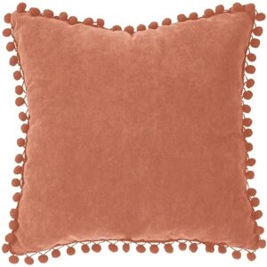 Atmosphera Cuscino con nappe rosa terracotta 40x40cm - Decorativo Atmosphera Cuscino con nappe rosa terracotta 40x40cm - Decorativo