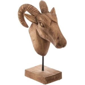 Atmosphera Modelo: H31 - Decoración en Material Natural - Estatua de Cabeza de Carnero Atmosphera Modelo: H31 - Decoración en Material Natural - Estatua de Cabeza de Carnero