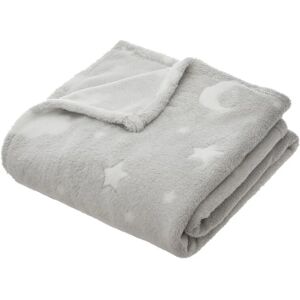 Couverture pour bébé Atmosphera - Motif étoilé et lune - 150x125cm - Douce et chaude - Publicité Couverture pour bébé Atmosphera - Motif étoilé et lune - 150x125cm - Douce et chaude - Publicité