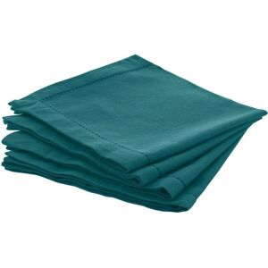 Atmosphera Serviettes Bleu Canard 40x40 cm - Type de Produit - Publicité Atmosphera Serviettes Bleu Canard 40x40 cm - Type de Produit - Publicité