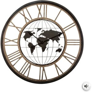 Orologio da Parete Atmosphera Mappa Mondo - Silenzioso 67cm Orologio da Parete Atmosphera Mappa Mondo - Silenzioso 67cm