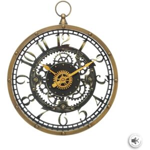 Atmosphera 169311 Wall/Clock - Modern, Brown, 27cm Atmosphera 169311 Wall/Clock - Modern, Brown, 27cm