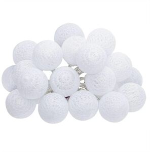 ATMOSPHERA LED-string - 20 LED-lampen - Wit - Binnengebruik ATMOSPHERA LED-string - 20 LED-lampen - Wit - Binnengebruik