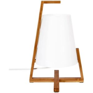 Lámpara de Mesa ATMOSPHERA con Pantalla de Bambú y Plástico - E14 40W Lámpara de Mesa ATMOSPHERA con Pantalla de Bambú y Plástico - E14 40W