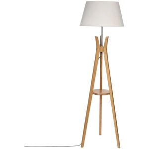 Lampadaire tripode en bambou Atmosphera - 156cm - Style moderne minimaliste Lampadaire tripode en bambou Atmosphera - 156cm - Style moderne minimaliste