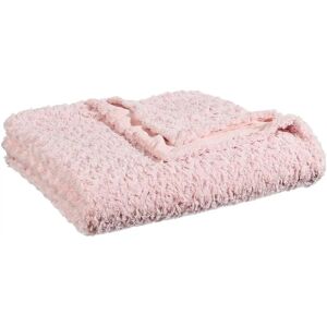 Manta de Pelo Sintético Atmosphera 131502P Rosa - Decoración de Dormitorio y Cubre Sofá Manta de Pelo Sintético Atmosphera 131502P Rosa - Decoración de Dormitorio y Cubre Sofá