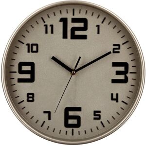 Horloge Murale/Bureau Atmosphera Argentée - 30cm - Silencieuse Horloge Murale/Bureau Atmosphera Argentée - 30cm - Silencieuse