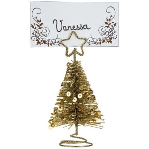 Fééric Lights and Christmas - Weihnachtsbaum Kartenhalter - Gold Fééric Lights and Christmas - Weihnachtsbaum Kartenhalter - Gold