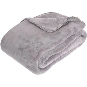 Atmosphera 120503B Decke - Microfaser Grau 180x230cm Atmosphera 120503B Decke - Microfaser Grau 180x230cm