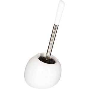 Brosse de toilette en porcelaine blanche Sun 5five - Brosse WC Brosse de toilette en porcelaine blanche Sun 5five - Brosse WC