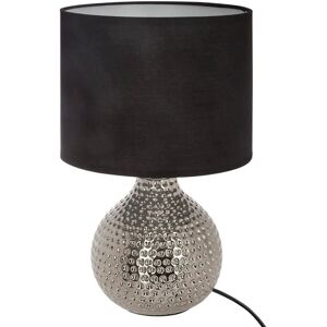 Lampe Noire en Céramique Mozo Atmosphera - 38cm - Publicité Lampe Noire en Céramique Mozo Atmosphera - 38cm - Publicité