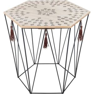 Table basse Kumi octogonale Atmosphera - Moderne, Étoile, Acier & MDF - Publicité Table basse Kumi octogonale Atmosphera - Moderne, Étoile, Acier & MDF - Publicité