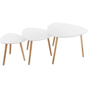 Ensemble de 3 Tables Gigognes Atmosphera - Style Scandinave - Publicité Ensemble de 3 Tables Gigognes Atmosphera - Style Scandinave - Publicité