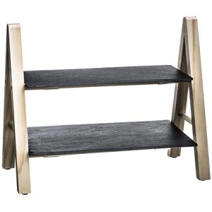 Estante de servicio Northix de 2 niveles - Estante de 2 niveles para servir Estante de servicio Northix de 2 niveles - Estante de 2 niveles para servir