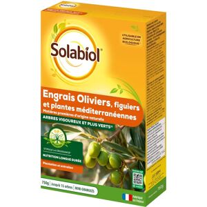 Engrais Organique Solabiol - 750 g pour oliviers et figuiers - Publicité Engrais Organique Solabiol - 750 g pour oliviers et figuiers - Publicité
