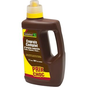 Solabiol Universal 1 L - Engrais liquide - Publicité Solabiol Universal 1 L - Engrais liquide - Publicité