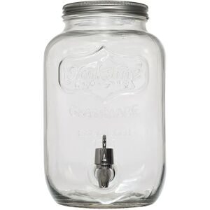 Fontana Di Vetro 4L Glass Beverage Dispenser - Clear Fontana Di Vetro 4L Glass Beverage Dispenser - Clear