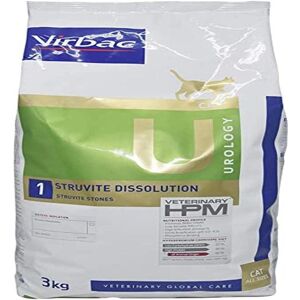 Virbac Veterinær HPM Katt Urologi Struvitt Oppløsning U1 Tørr - 3kg Virbac Veterinær HPM Katt Urologi Struvitt Oppløsning U1 Tørr - 3kg