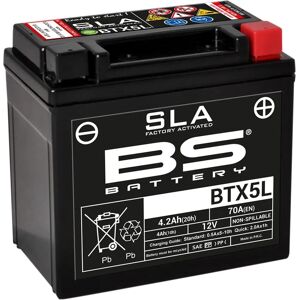 BS (sla) Battery YTX5L-BS Husqvarna Te250/300 - Maintenance Free BS (sla) Battery YTX5L-BS Husqvarna Te250/300 - Maintenance Free