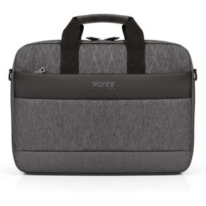 Port Designs Boston Grey Laptop Bag - Toploading 15.6" Port Designs Boston Grey Laptop Bag - Toploading 15.6"