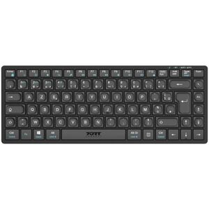 Clavier Sans Fil Port Designs 911001FR - AZERTY Noir Clavier Sans Fil Port Designs 911001FR - AZERTY Noir