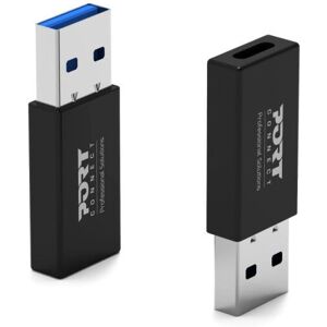 Port Designs 900154 Convertisseur USB-A à USB-C - Câble adaptateur Port Designs 900154 Convertisseur USB-A à USB-C - Câble adaptateur