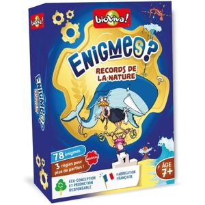 Bioviva Enigmes - Records de la nature pour enfants Bioviva Enigmes - Records de la nature pour enfants