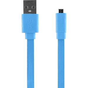 Câble USB Micro-USB BigBen Connected - 20cm - Bleu - USB 2.0 Câble USB Micro-USB BigBen Connected - 20cm - Bleu - USB 2.0