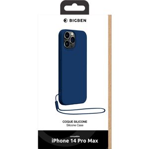 Bigben Connected iPhone 14 Pro Max Silicone Case with Wrist Strap - Phone Case Bigben Connected iPhone 14 Pro Max Silicone Case with Wrist Strap - Phone Case