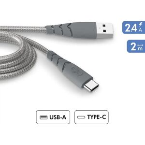 Cable de Teléfono Móvil Force FPCBLAC2MRG Gris - Carga y Sincronización Cable de Teléfono Móvil Force FPCBLAC2MRG Gris - Carga y Sincronización