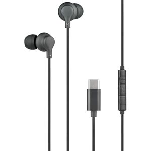Casque Intra-Auriculaire USB C Noir avec Micro et Contrôle à Distance - Publicité Casque Intra-Auriculaire USB C Noir avec Micro et Contrôle à Distance - Publicité