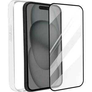 Bigben iPhone 15 Case & Screen Protector - Black Bigben iPhone 15 Case & Screen Protector - Black