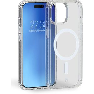 Coque renforcée transparente MagSafe Big Ben iPhone 15 - Publicité Coque renforcée transparente MagSafe Big Ben iPhone 15 - Publicité