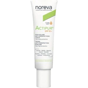 Noreva Actipur Crème Solaire SPF50+ Peaux Imperfectes - Teinte Claire - Publicité Noreva Actipur Crème Solaire SPF50+ Peaux Imperfectes - Teinte Claire - Publicité