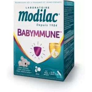 Modilac Marque Modèle - Soutient le système immunitaire dès la naissance - Complément infantile - Publicité Modilac Marque Modèle - Soutient le système immunitaire dès la naissance - Complément infantile - Publicité
