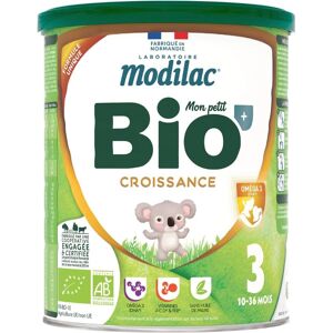 Modilac Modilac Bio+ Croissance 10-36 mois 800g - Publicité Modilac Modilac Bio+ Croissance 10-36 mois 800g - Publicité