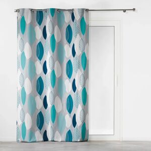Blue Cotton Curtain - Curtain Blue Cotton Curtain - Curtain