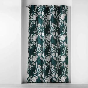 Douceur D Intérieur Blue Cotton Eyelet Curtain - Curtain, Blinds, 140x240 cm Douceur D Intérieur Blue Cotton Eyelet Curtain - Curtain, Blinds, 140x240 cm