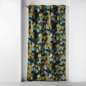 Douceur D Intérieur Blue Cotton Eyelet Curtain - Curtain & Blinds Douceur D Intérieur Blue Cotton Eyelet Curtain - Curtain & Blinds