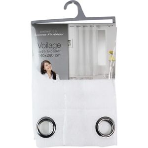 Douceur d'intérieur LINAHE White Classic Curtain - Curtain Douceur d'intérieur LINAHE White Classic Curtain - Curtain