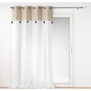 Douceur d'Interieur - Geometric Top Curtain - 240x140 cm - Curtain Douceur d'Interieur - Geometric Top Curtain - 240x140 cm - Curtain